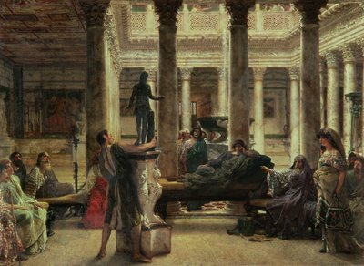 Roman Art Lover, 1870 by Lawrence Alma Tadema